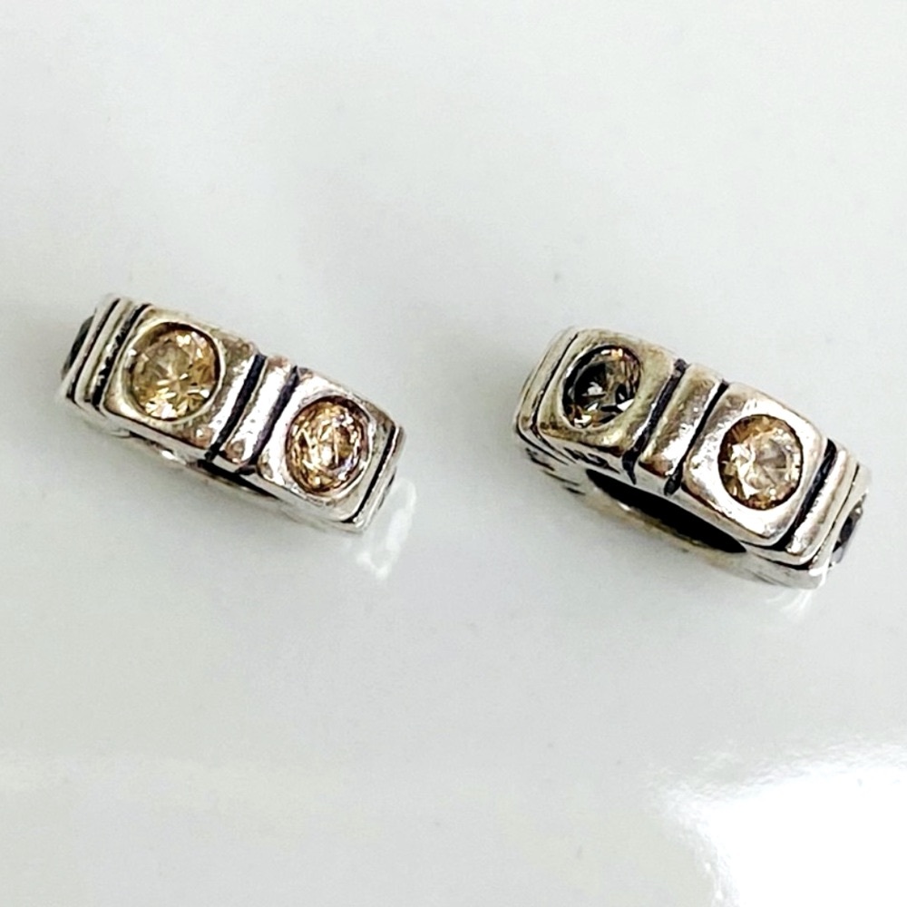Pandora Silver Sparkle Spacers